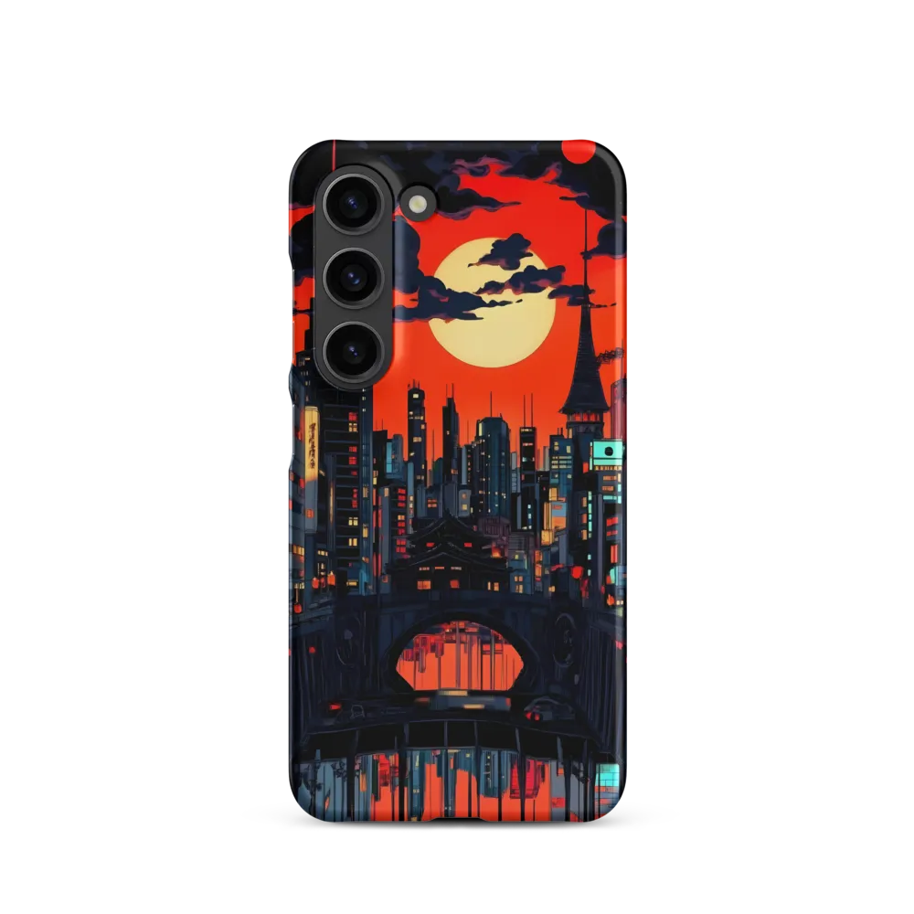 Nightfall in a Neon City