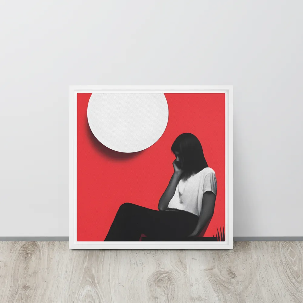 Contemplation in Red
