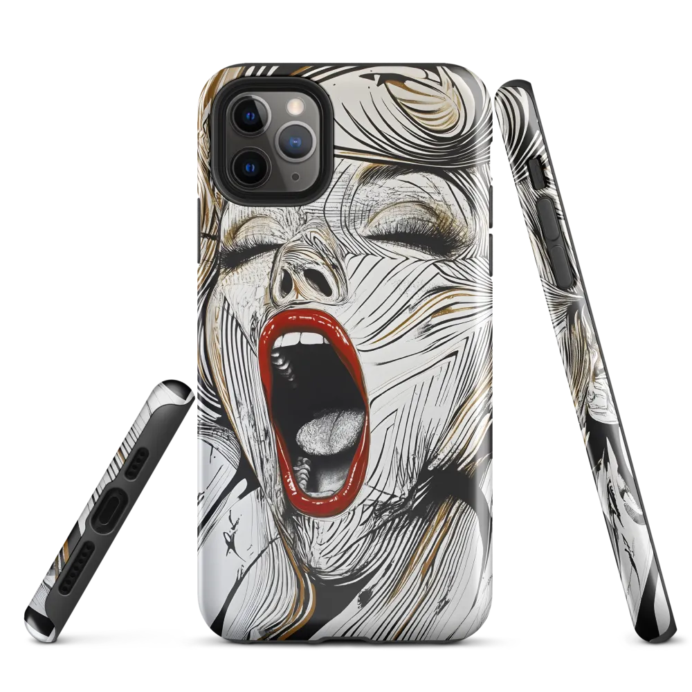 The anguished scream | Phone Case |  11 Pro Max | Tough Case | Glossy