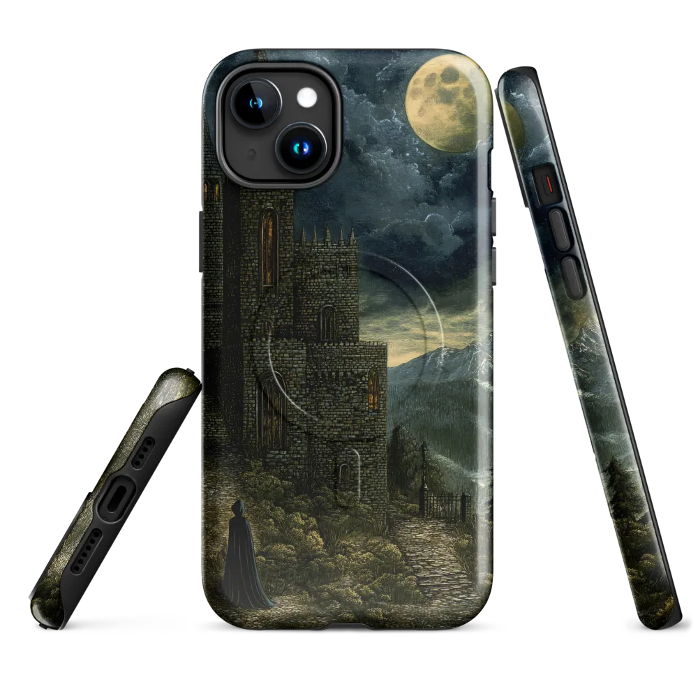 Whispers of the Moonlit Castle | Phone Case |  15 Plus | MagSafe® Tough Case | Glossy