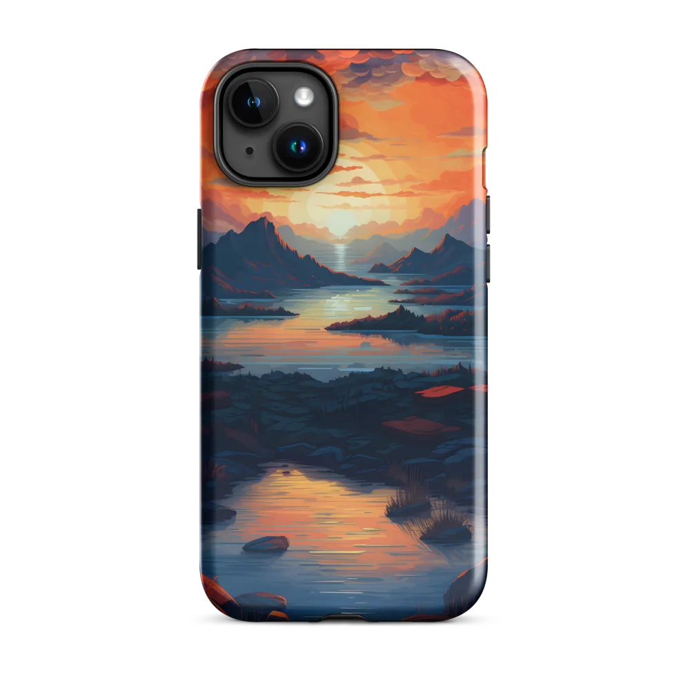 Ethereal Evening: A Digital Dusk