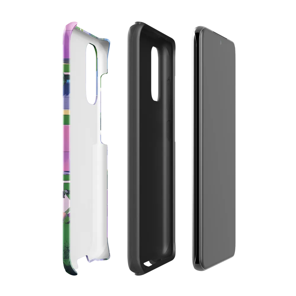 Aerial Harmony: Suburban Crossroads | Phone Case |  S20 | Tough Case | Glossy