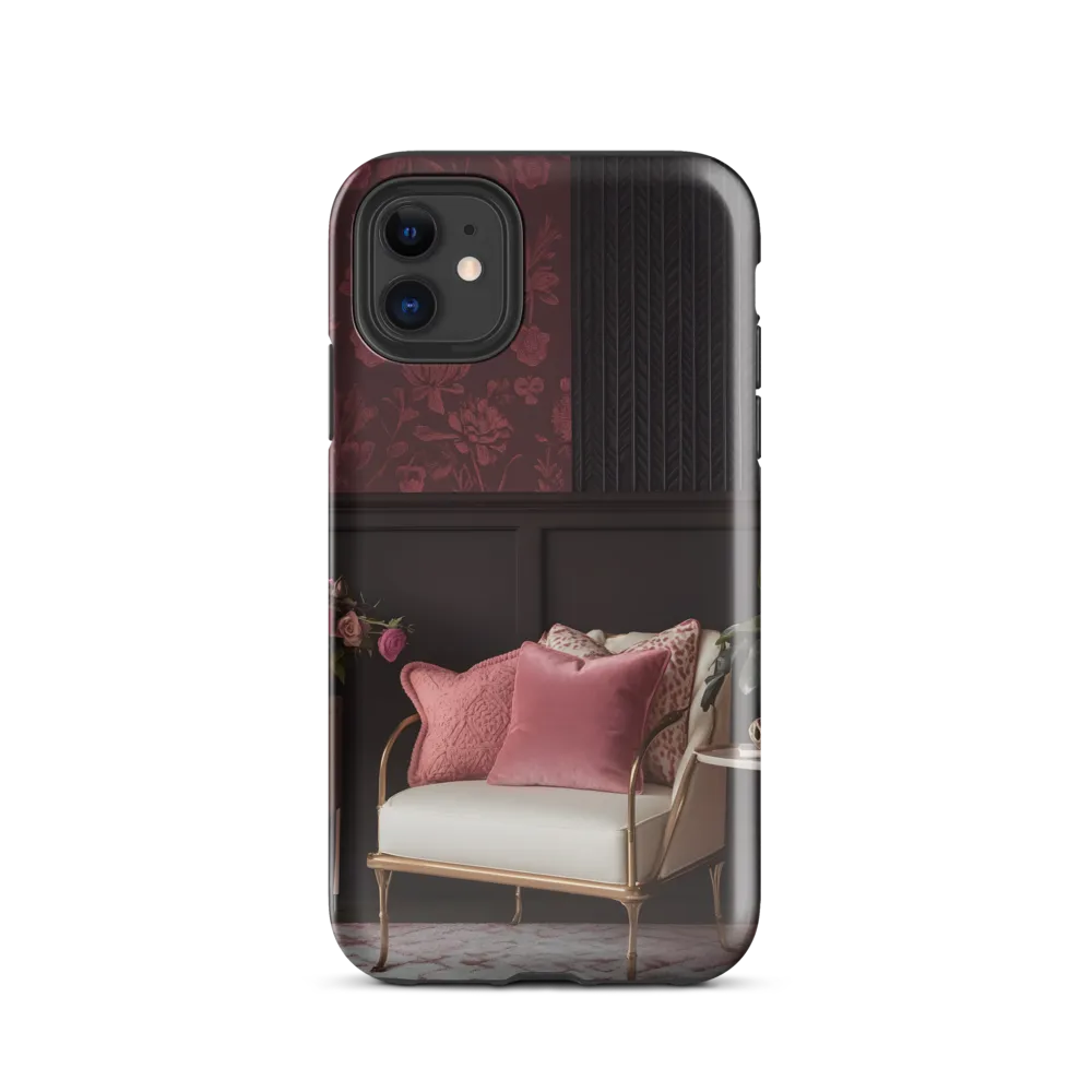 Elegance in Contrast: A Modern Interior Design | Phone Case |  11 | Tough Case | Glossy