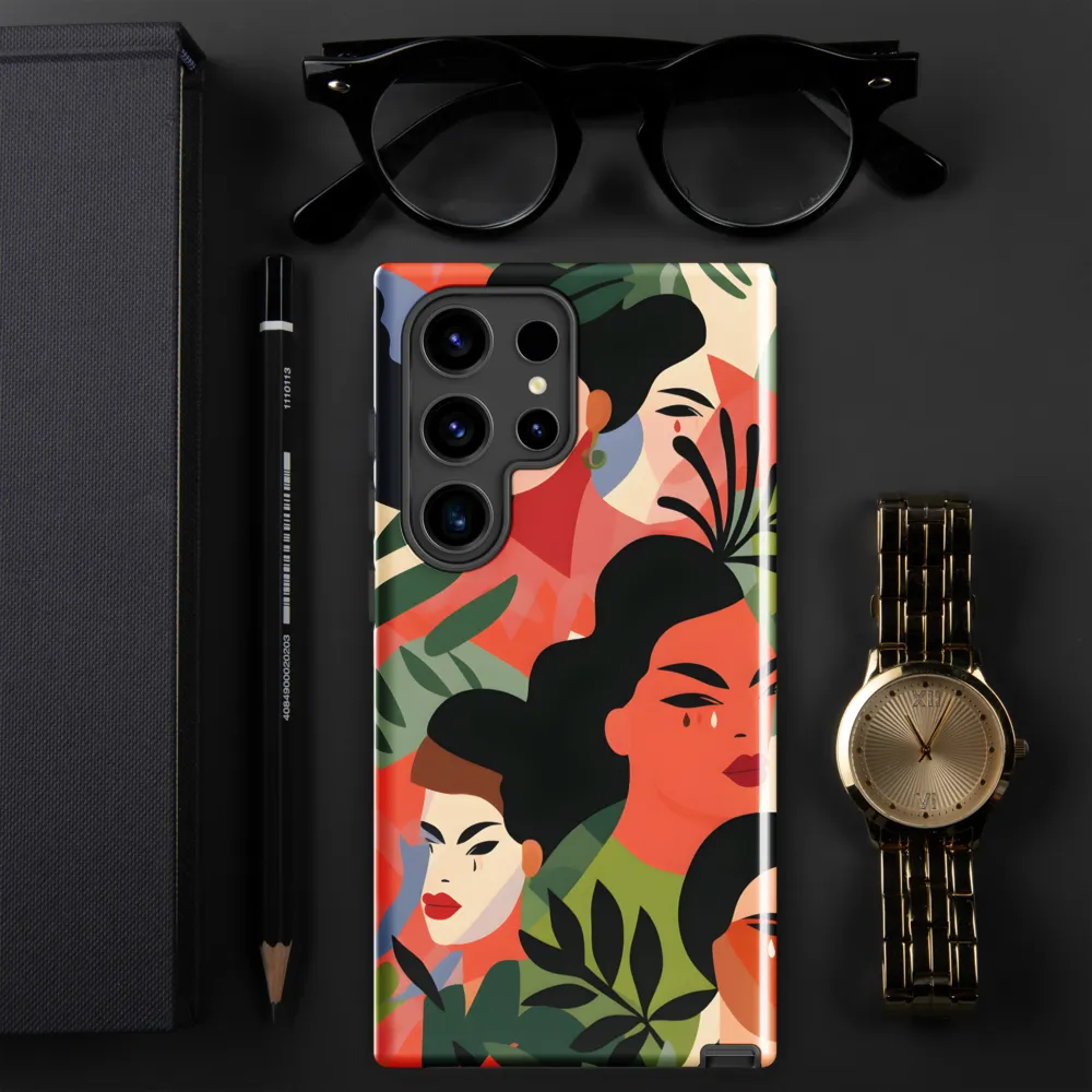 Harmony of Nature and Femininity | Phone Case