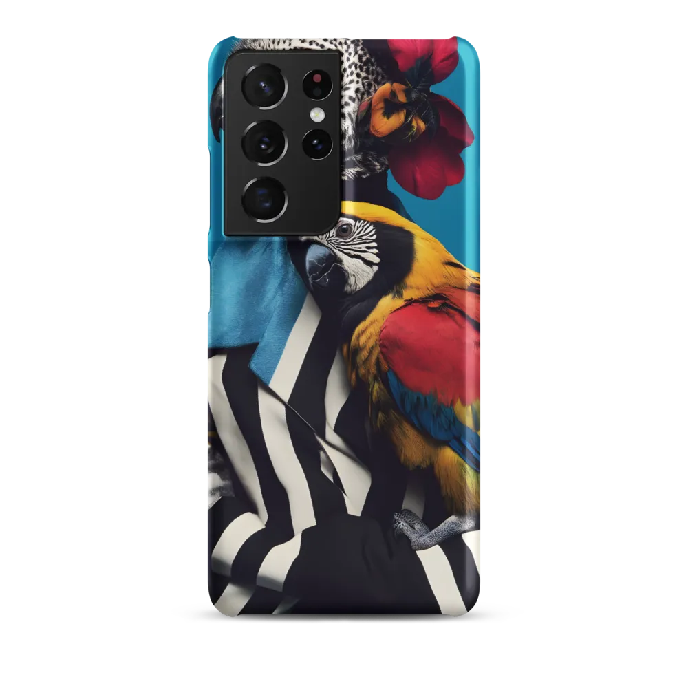 Vibrant Fusion of Flora and Fauna
