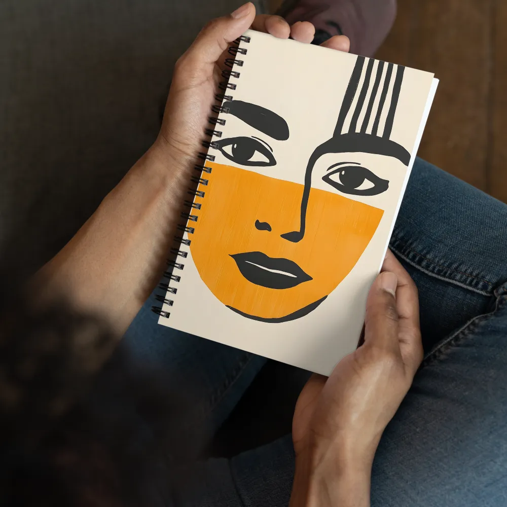 Faces of Minimalism | Spiral Notebook