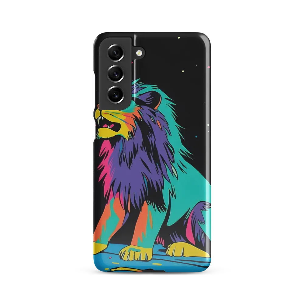 Roaring Colors: The Neon Lion