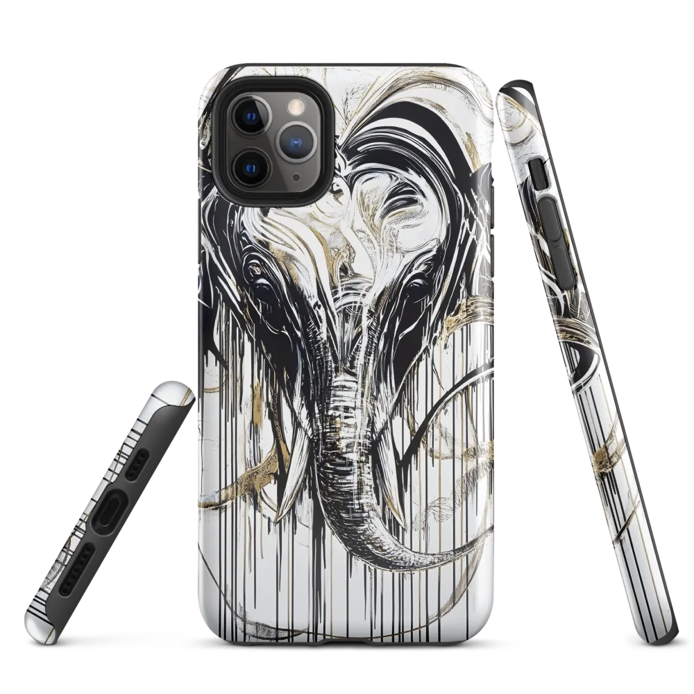 Majestic Elegance: The Heart of an Elephant | Phone Case |  11 Pro Max | Tough Case | Glossy