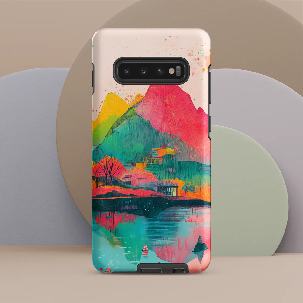 Vibrant Serenity: A Surreal Landscape