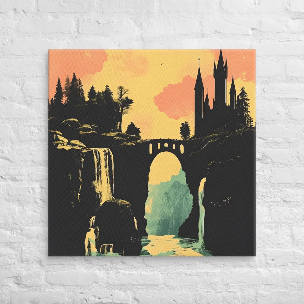 The Enchanted Bridge | Canvas | 32″×32″