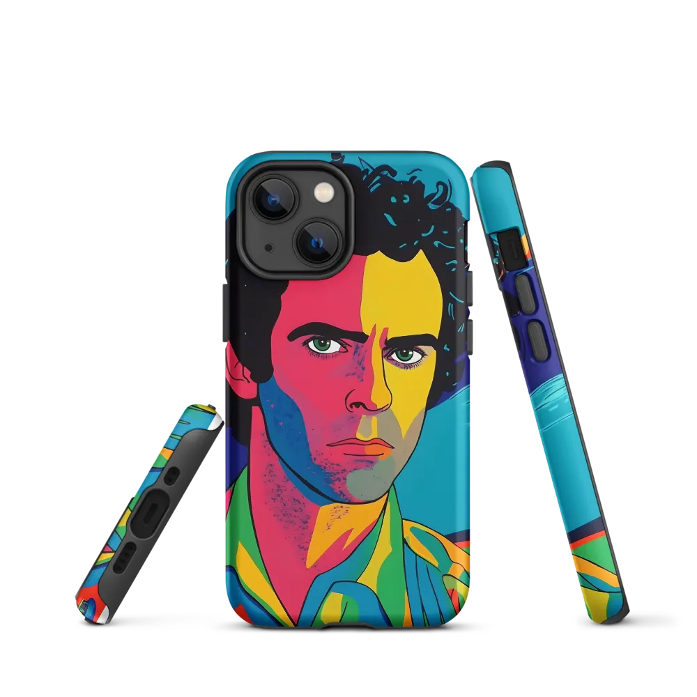 Electric Visage: A Portrait of Vibrance