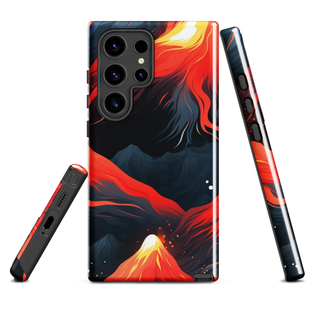Eruption of Colors | Phone Case |  S24 Ultra | Tough Case | Glossy