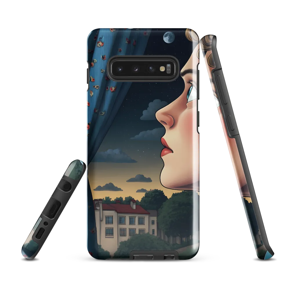 Gaze of Serenity | Phone Case |  S10 Plus | Tough Case | Glossy