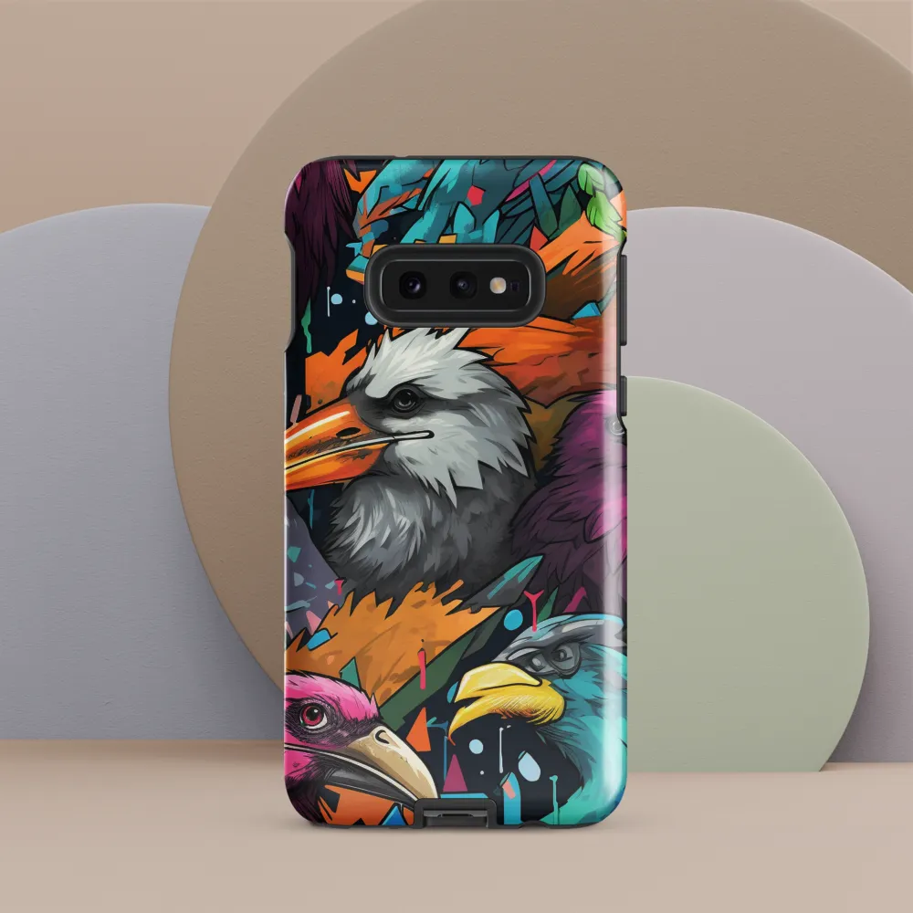 Avian Vortex: A Celebration of Color and Form