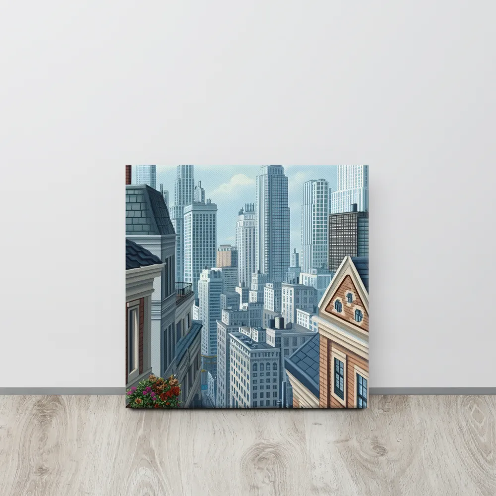 Urban Symphony | Canvas | 16″×16″