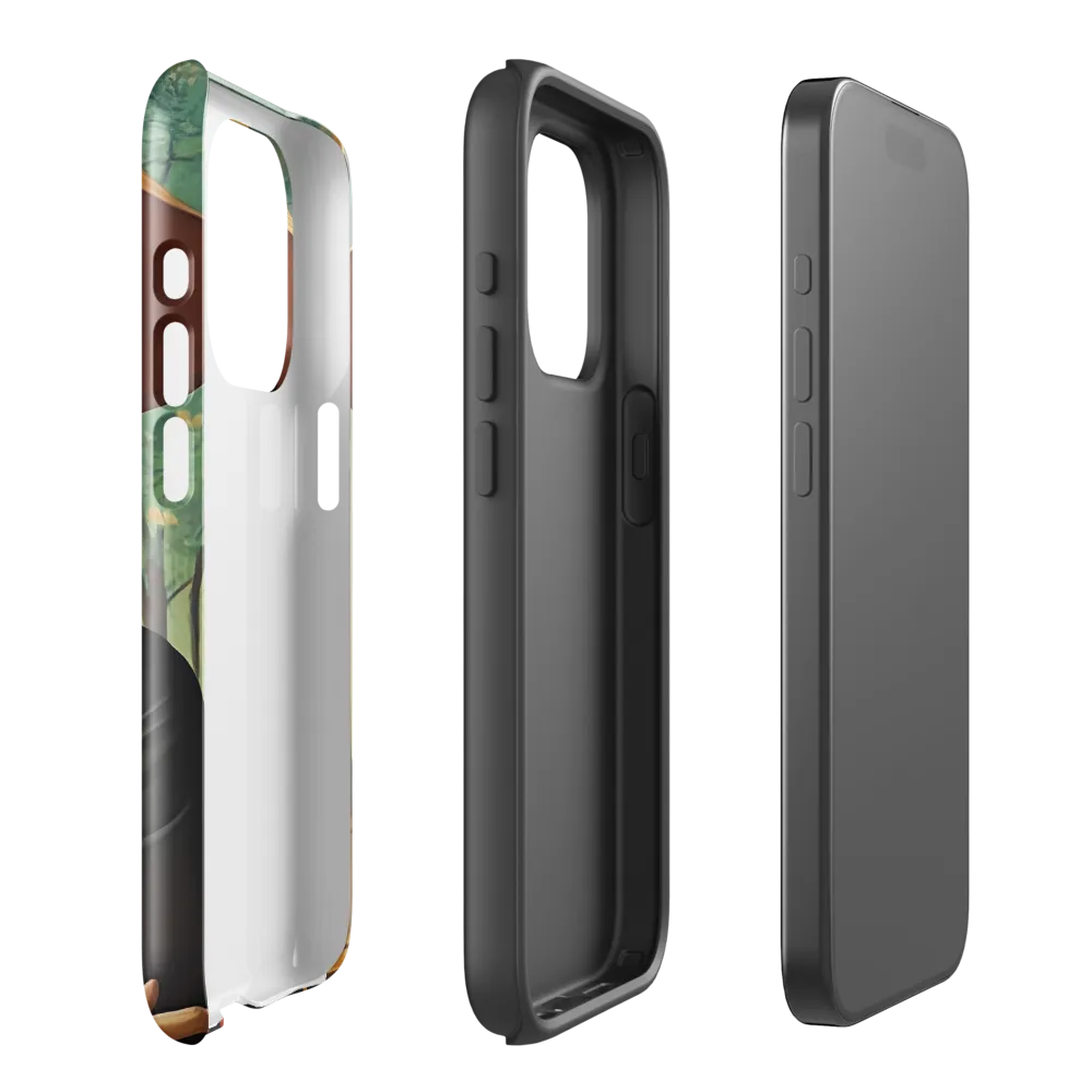 Elegance in Tranquility | Phone Case |  15 Pro | Tough Case | Glossy