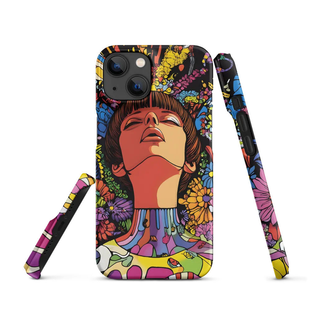 Vibrant Ecstasy: A Psychedelic Portrait