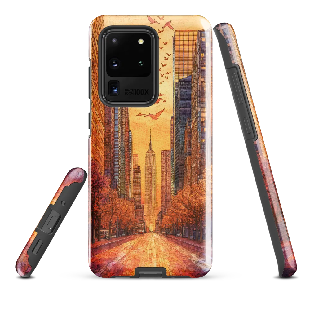 Golden Avenue — Birds Above the Skyline