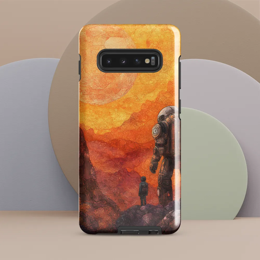 Gazing into the Unknown | Phone Case |  S10 Plus | Tough Case | Glossy