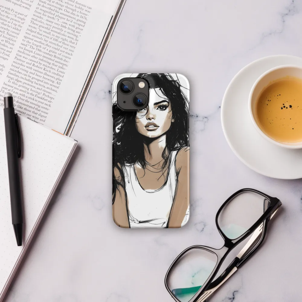 Whispers of Elegance | Phone Case |  14 | Snap Case | Matte