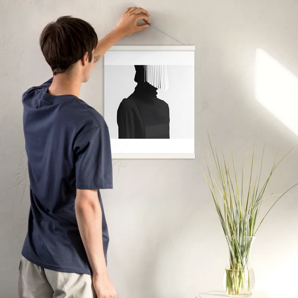 Veil of Mystery | Poster With White Wood Hanger | 16″×20″