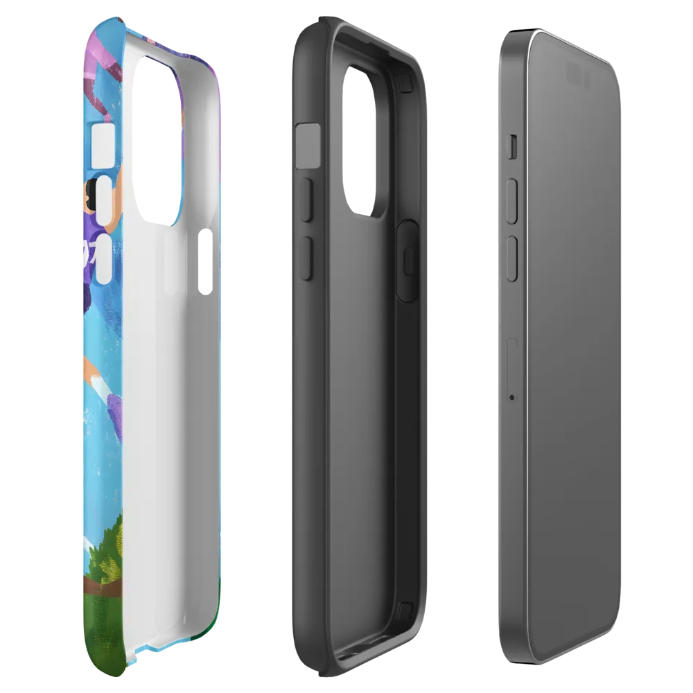 The Pulse of the Game | Phone Case |  14 Pro Max | Tough Case | Matte
