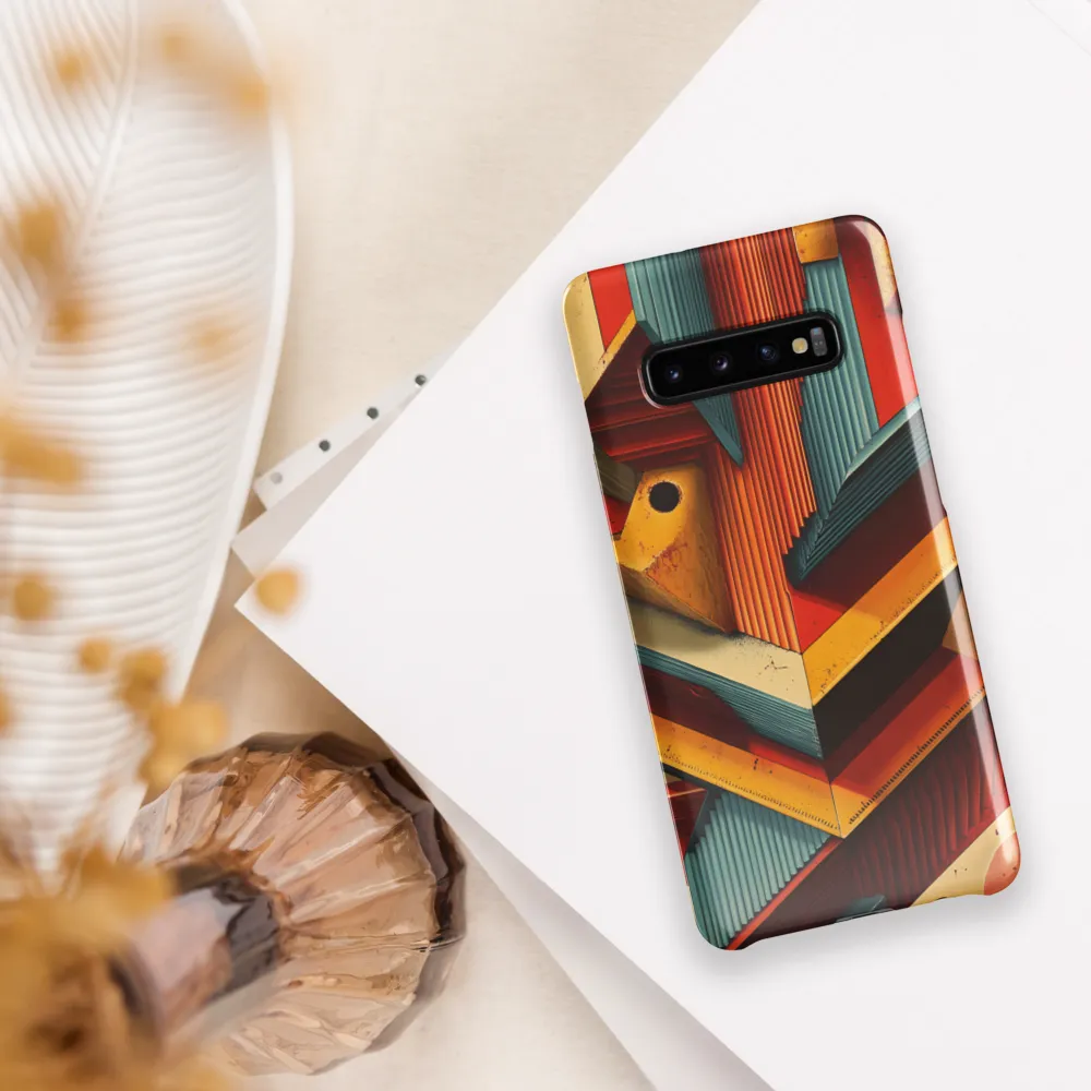 Geometric Harmony | Phone Case |  S10 Plus | Snap Case | Glossy