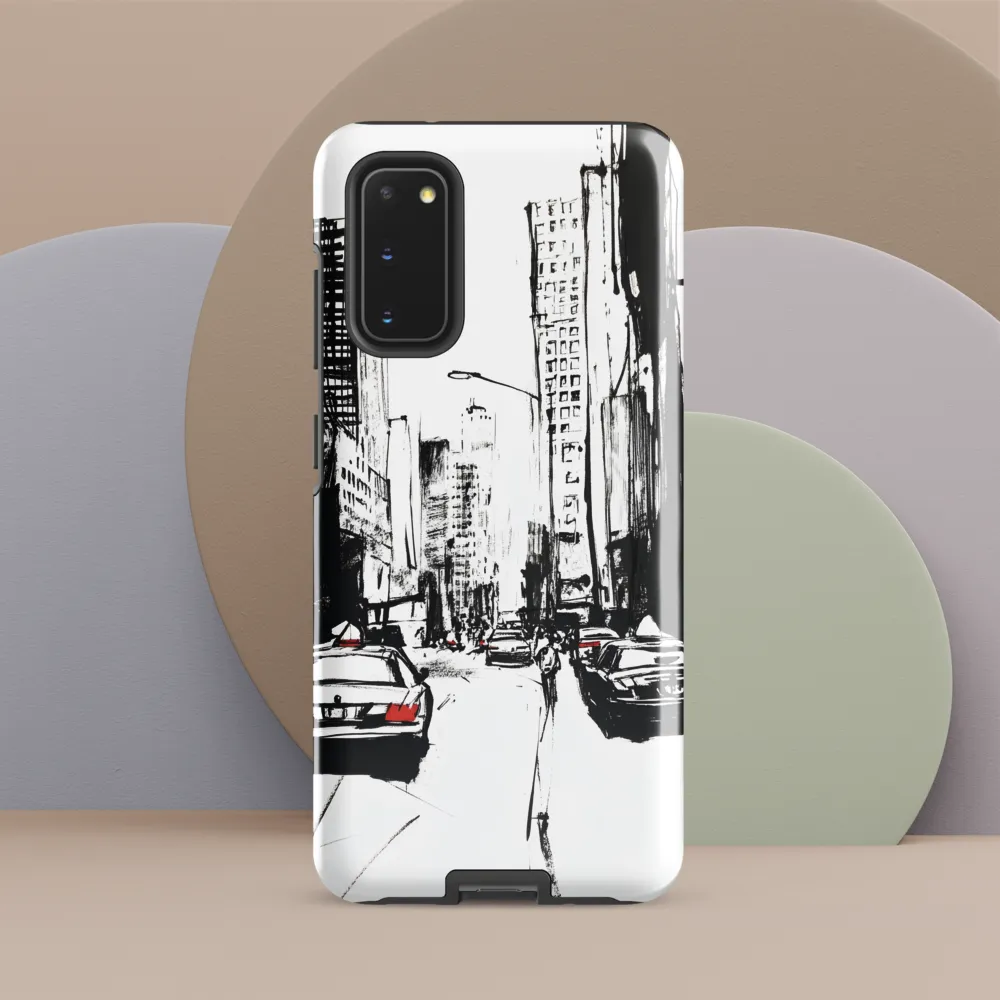 Urban Pulse: A Monochromatic Journey