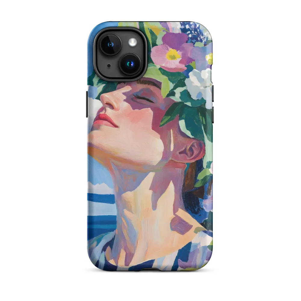 Blossom of Serenity | Phone Case |  15 Plus | Tough Case | Matte