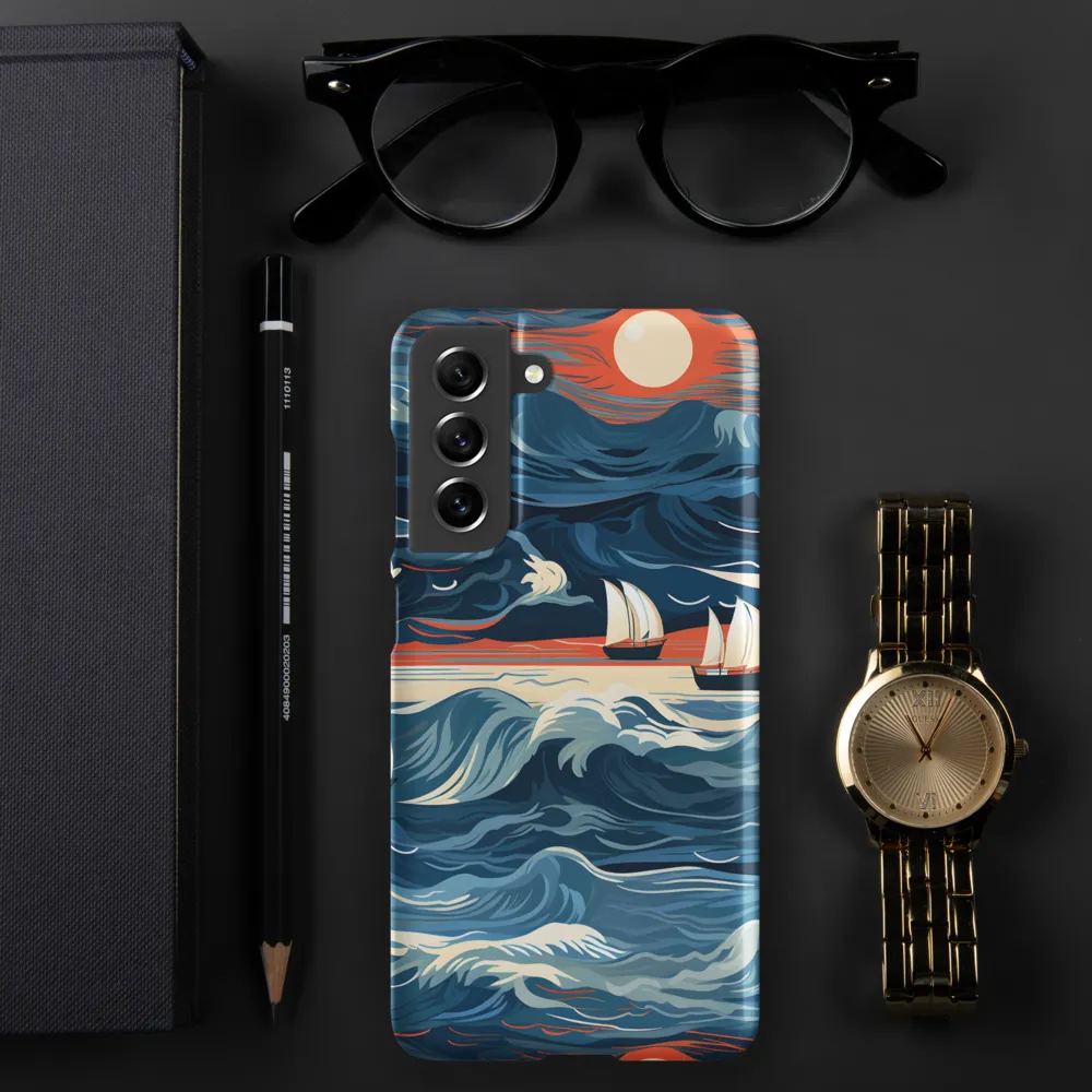 Ocean Whispers: A Voyage at Dusk
