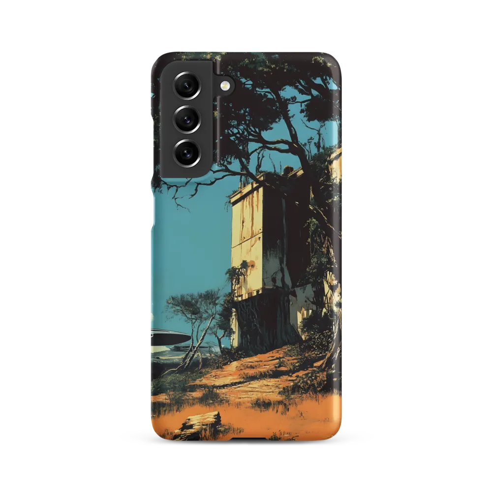 Relic Tower beneath a Teal Sky