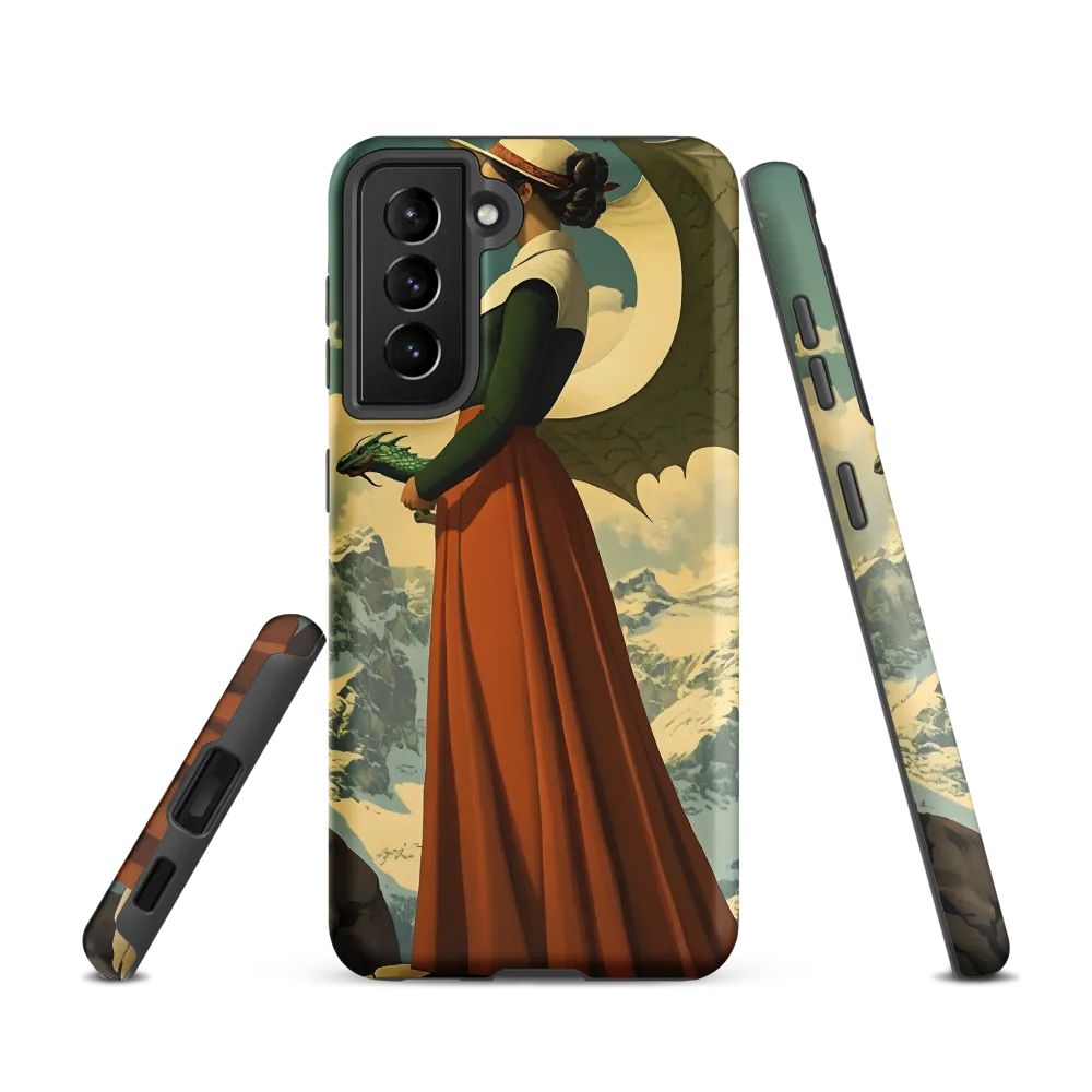 Mystic Harmony: The Dragon Keeper | Phone Case |  S21 | Tough Case | Matte