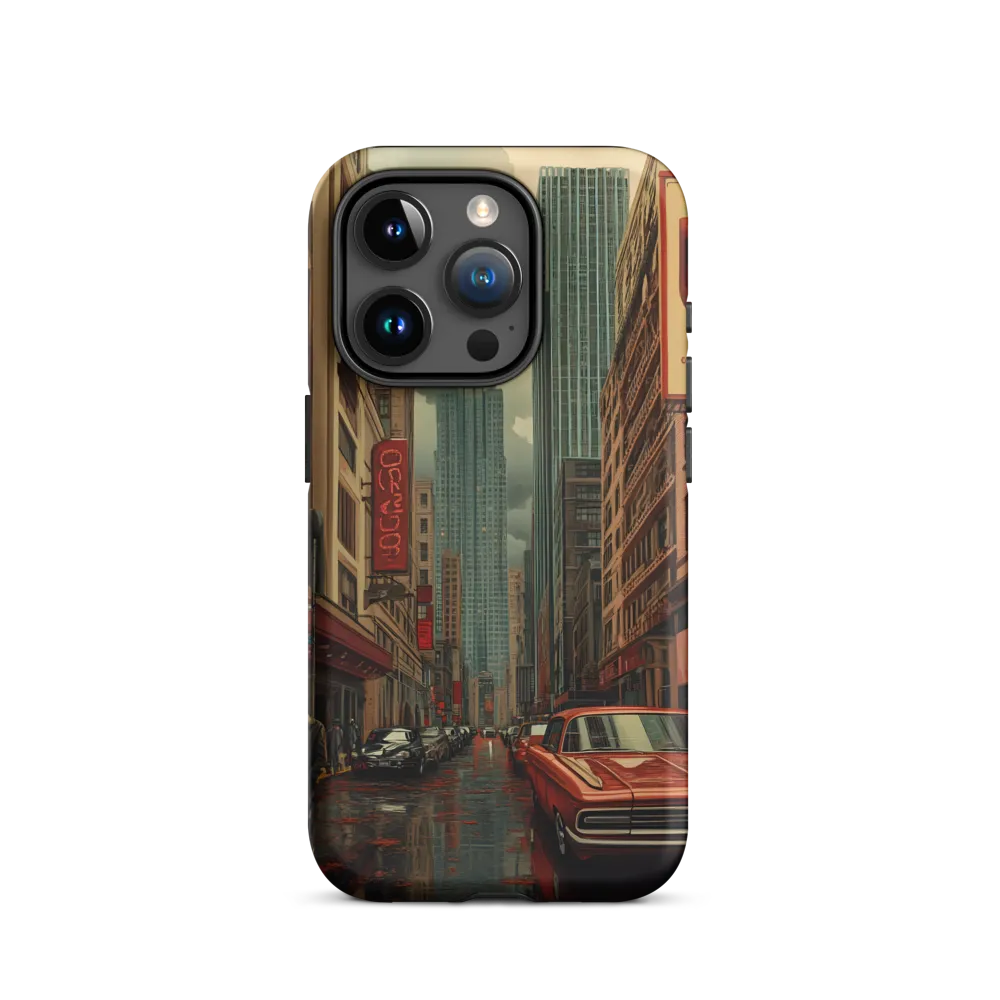 Nostalgic Cityscape: Reflections of a Forgotten Era
