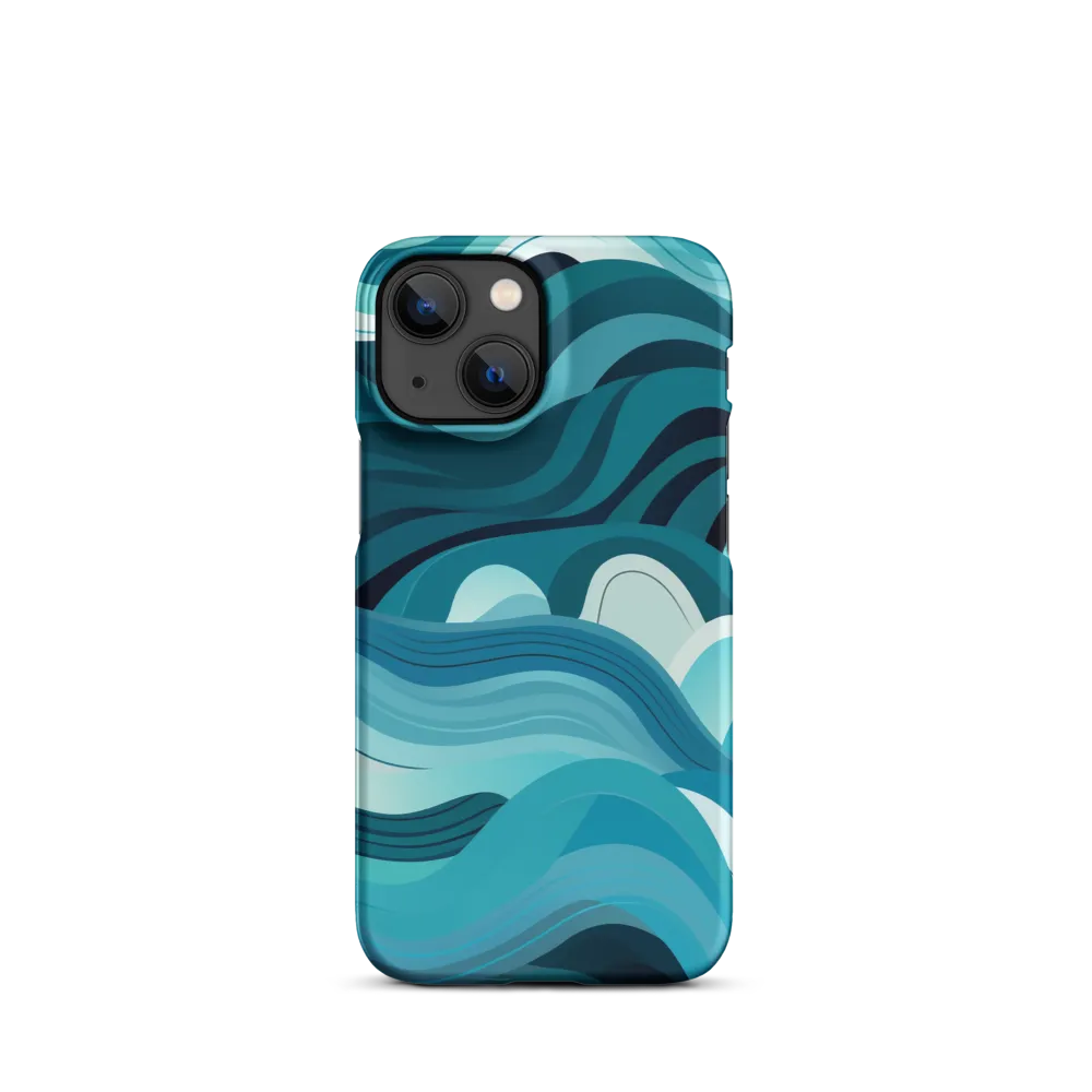 Ebb and Flow | Phone Case |  13 Mini | Snap Case | Matte