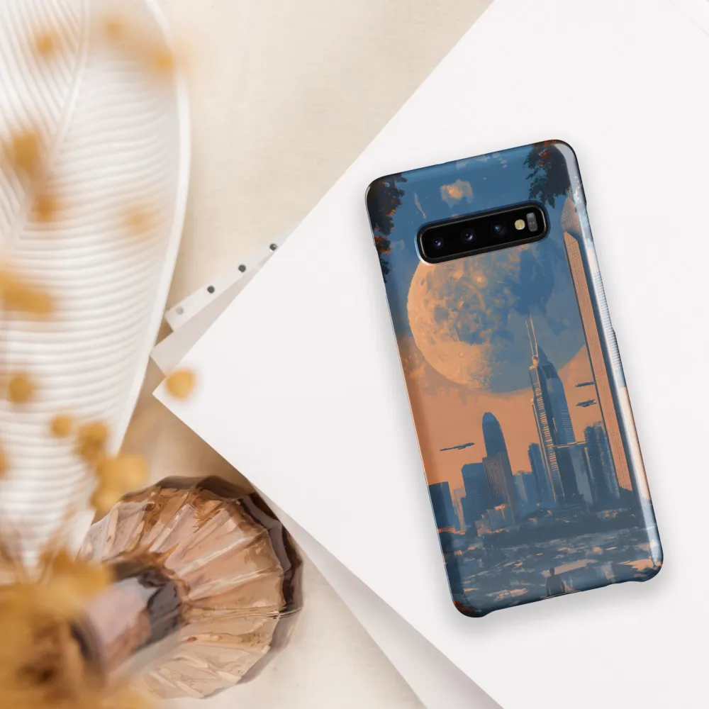 Celestial Cityscape | Phone Case |  S10 Plus | Snap Case | Glossy