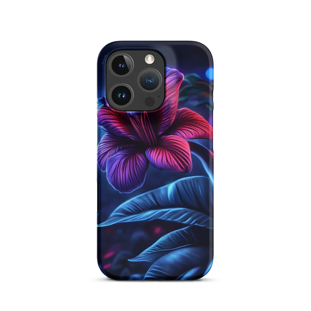 Illuminated Serenity: The Surreal Blossom