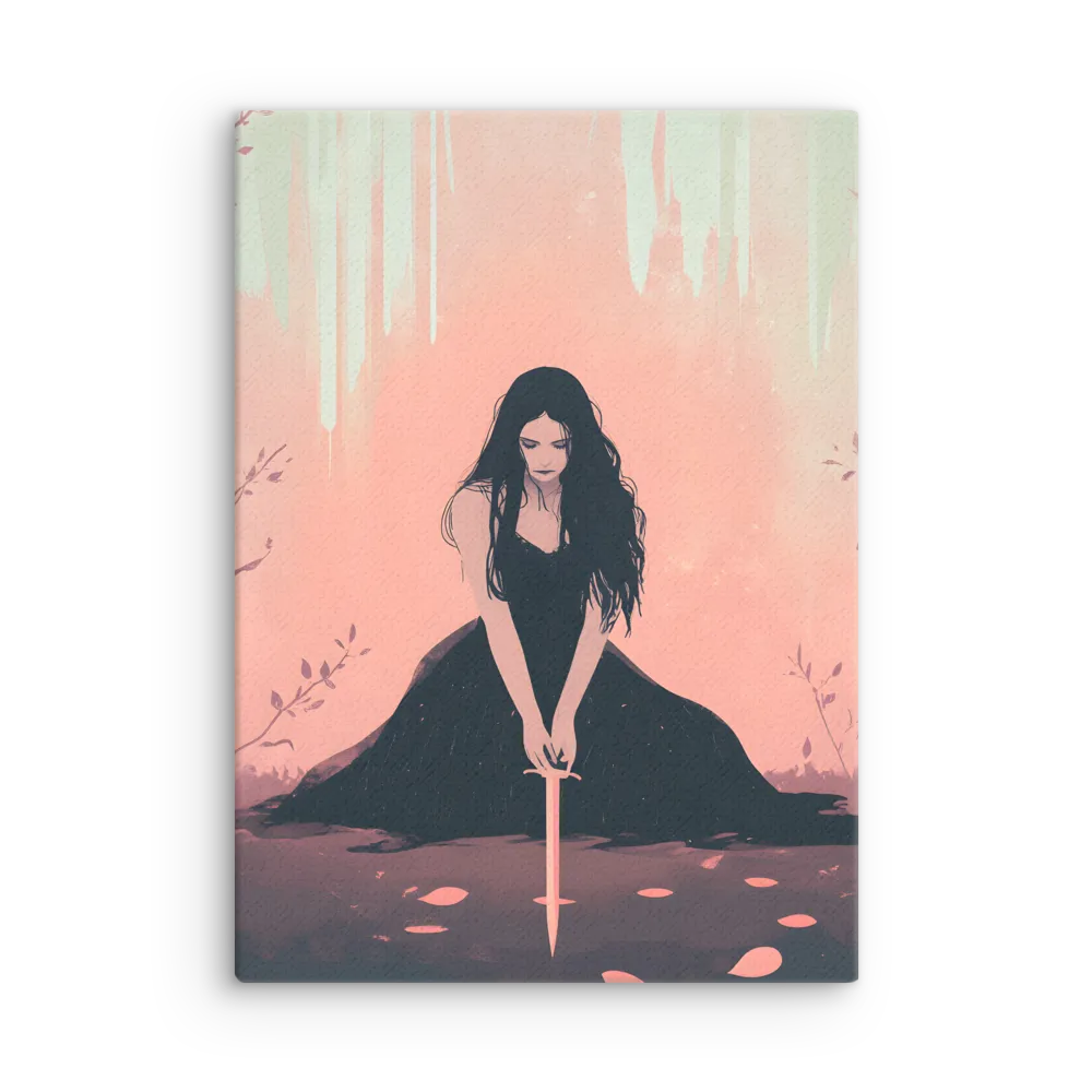 The Guardian of Solitude | Thin Canvas | 20″×28″