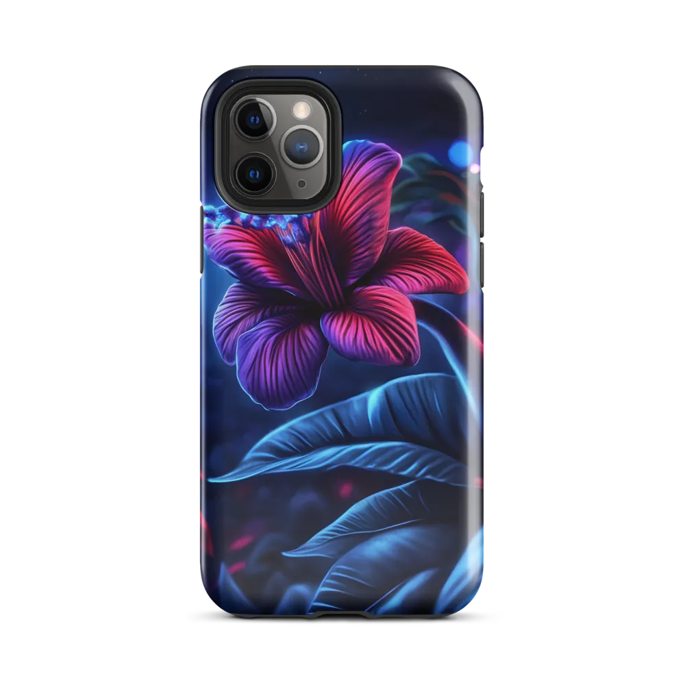 Illuminated Serenity: The Surreal Blossom