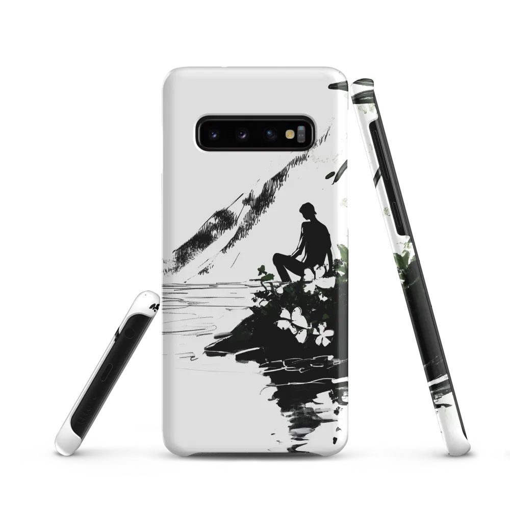 Contemplation by the Water | Phone Case |  S10 | Snap Case | Matte