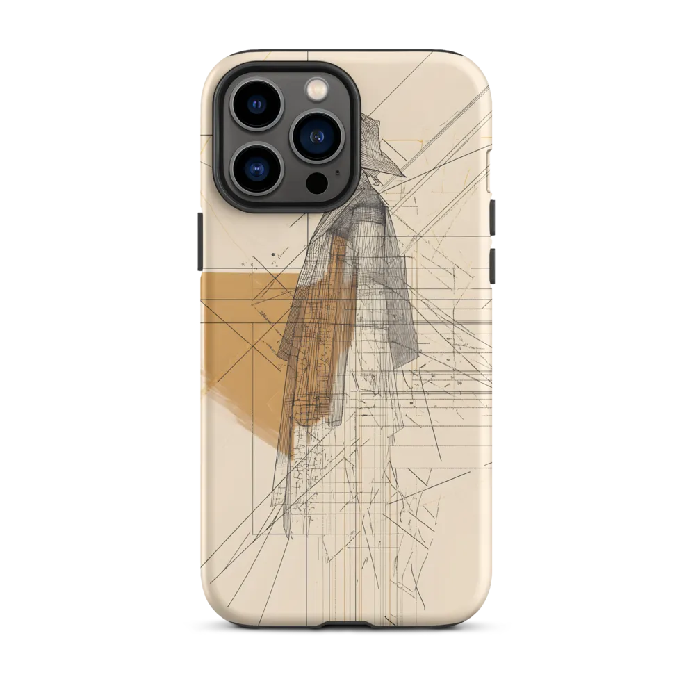 Abstract Profile: A Minimalist Exploration | Phone Case |  13 Pro Max | Tough Case | Matte