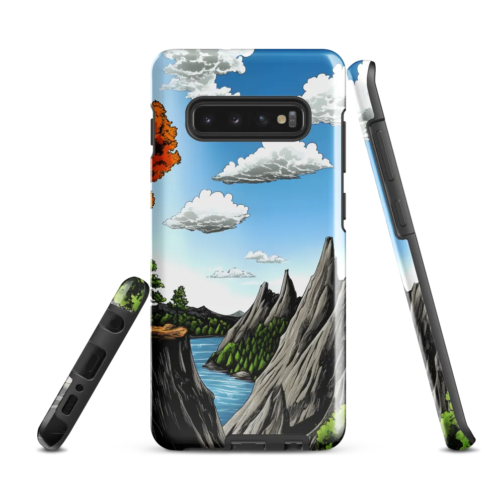 Majestic Serenity: A Journey Through Nature | Phone Case |  S10 Plus | Tough Case | Glossy