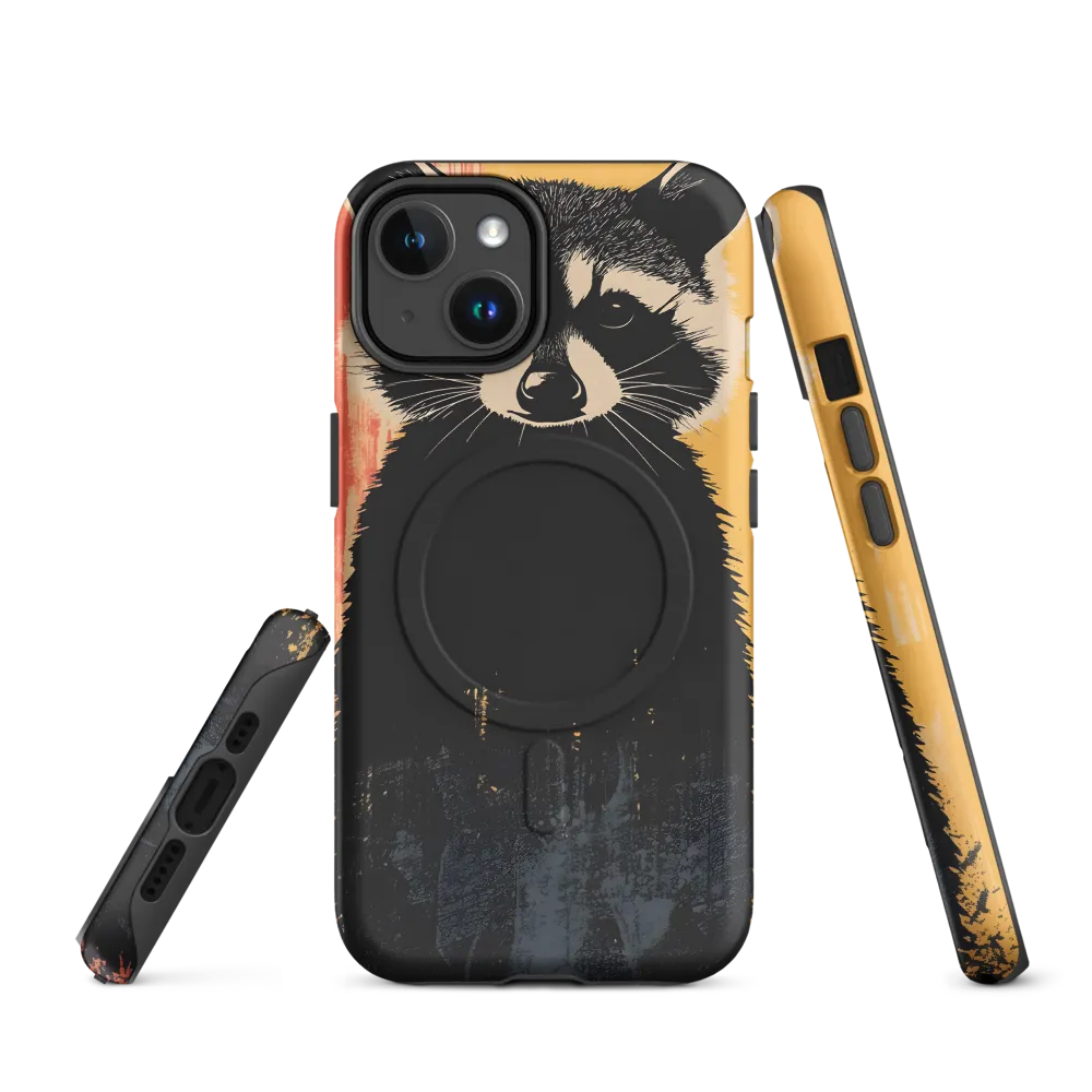 Whimsical Raccoon Portrait