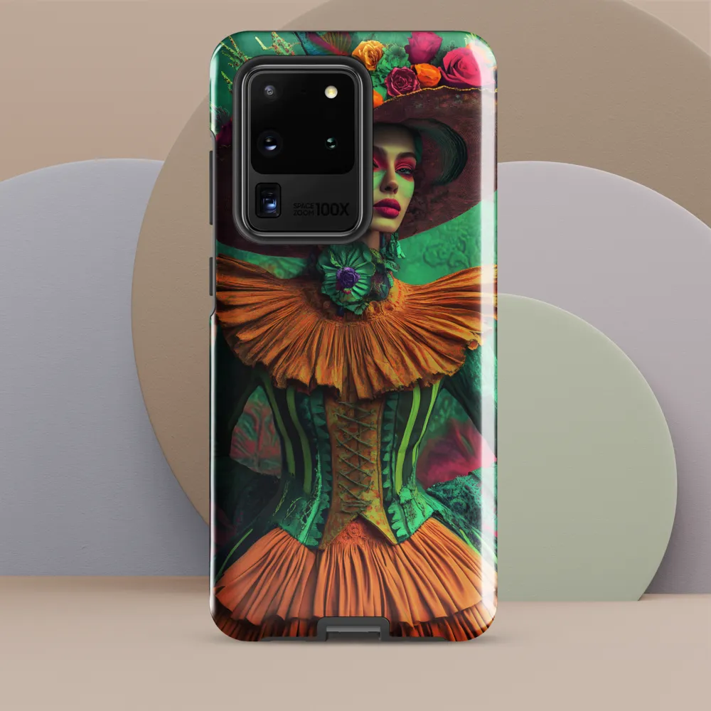 Ethereal Elegance in Color | Phone Case |  S20 Ultra | Tough Case | Glossy