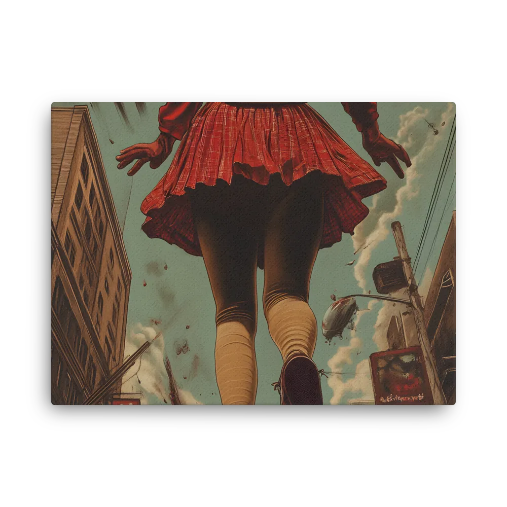 Flight of the Urban Dreamer | Thin Canvas | 18″×24″