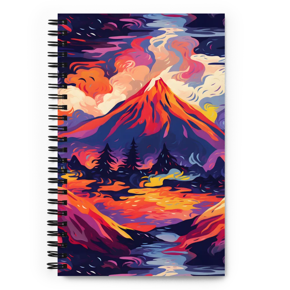 Fiery Majesty | Spiral Notebook