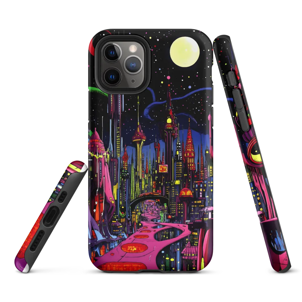 Neon Dreams of a Futuristic City