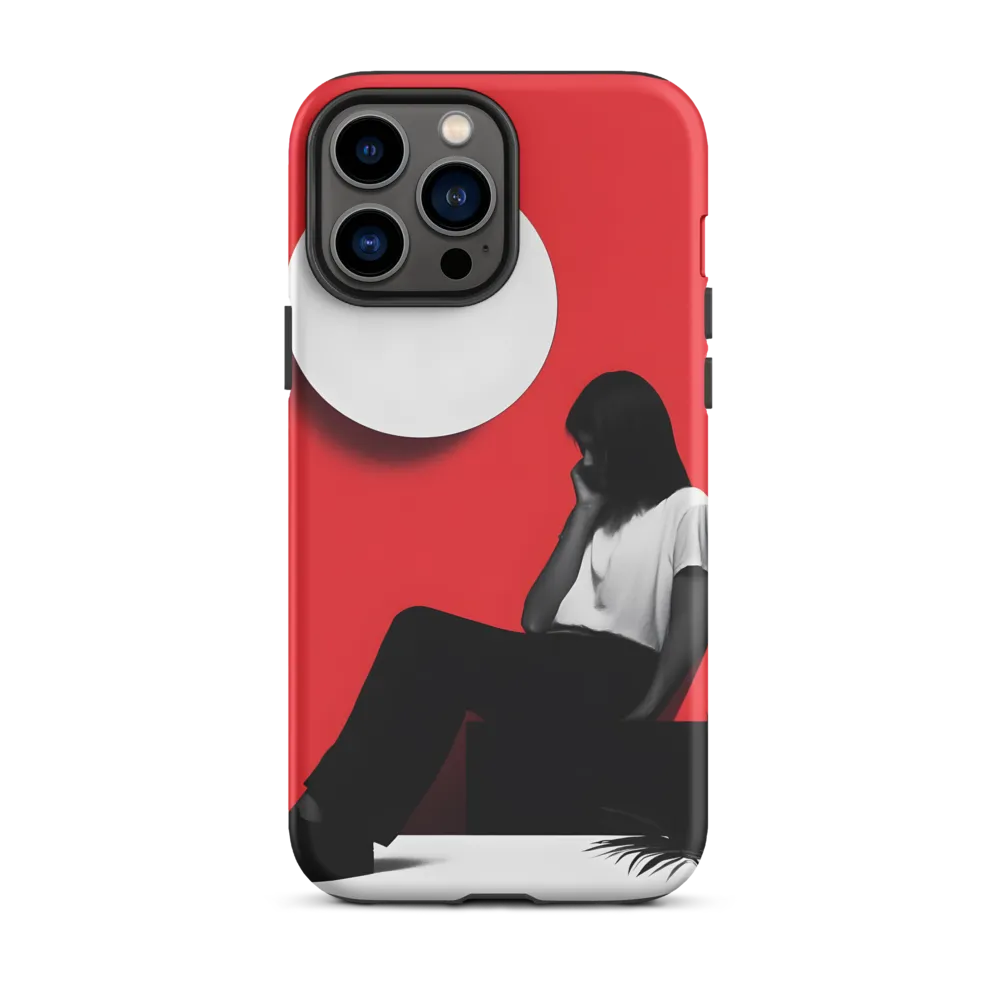 Contemplation in Red