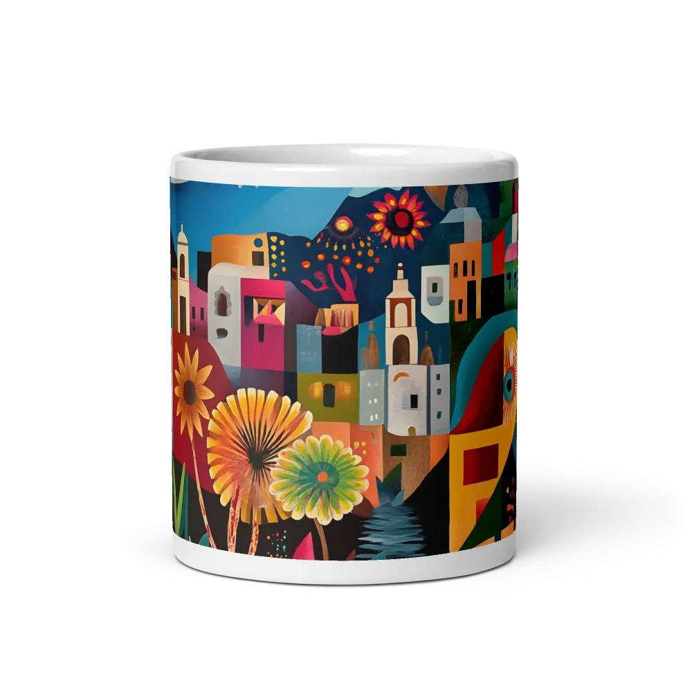 Whimsical Vibrance | Mug with White inside | 11 oz