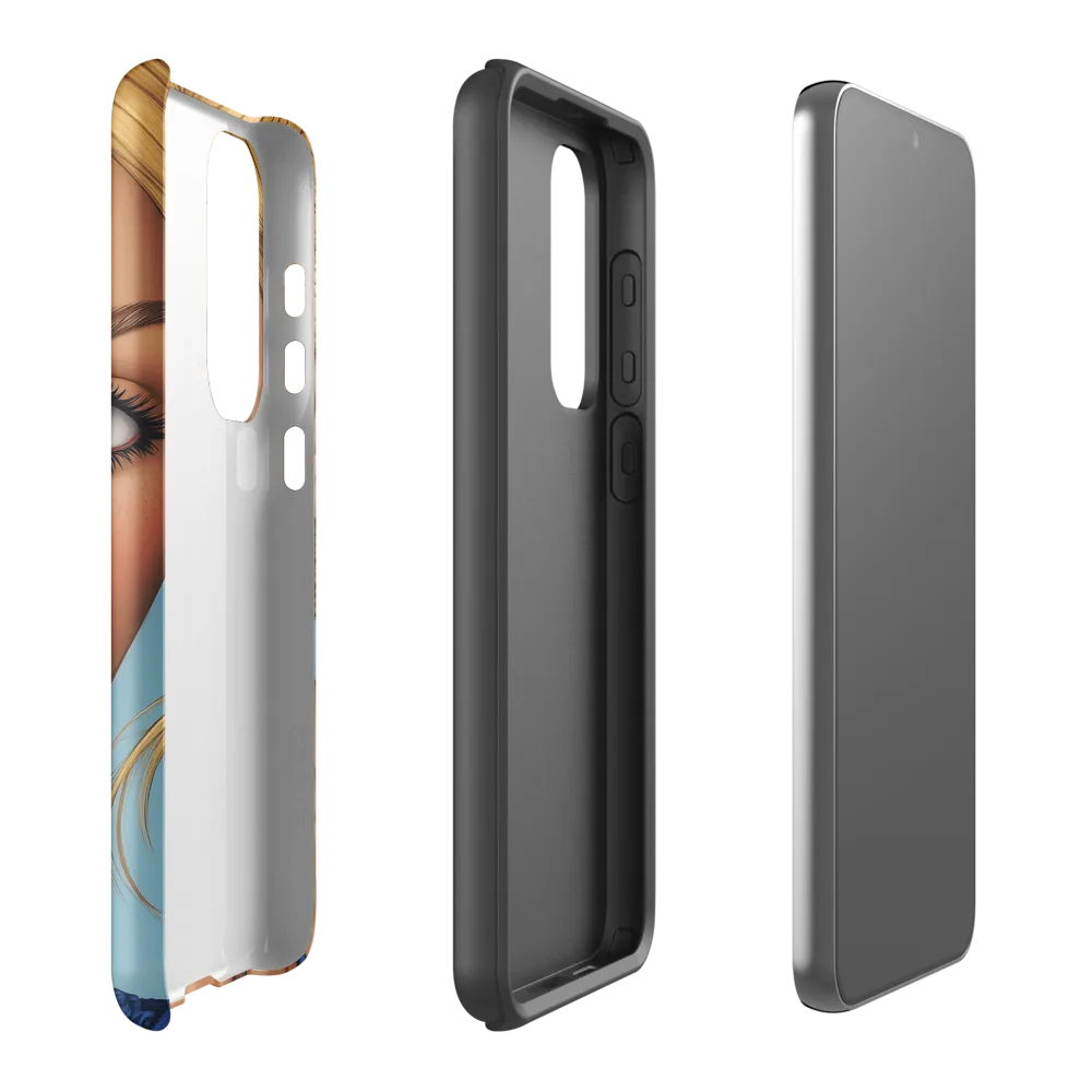 Serenity in Blue | Phone Case |  S23 Plus | Tough Case | Matte