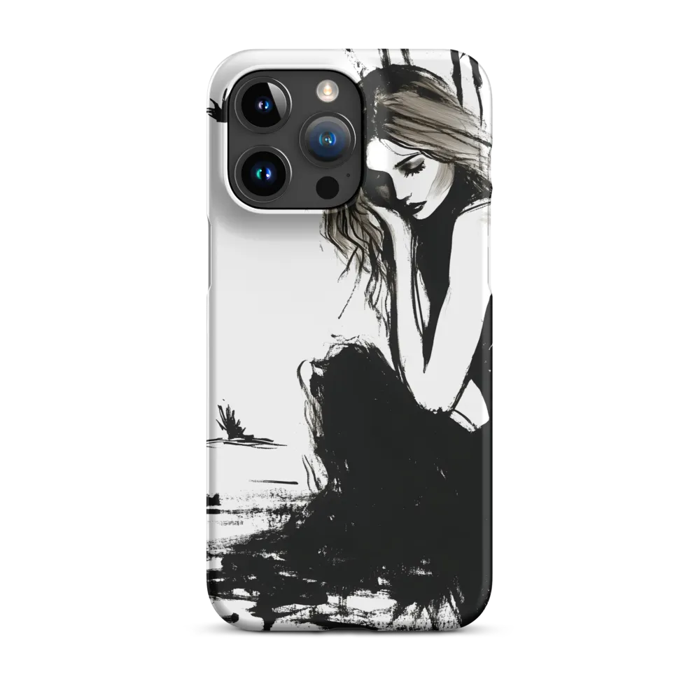 Reflections of Solitude | Phone Case |  15 Pro Max | Snap Case | Matte